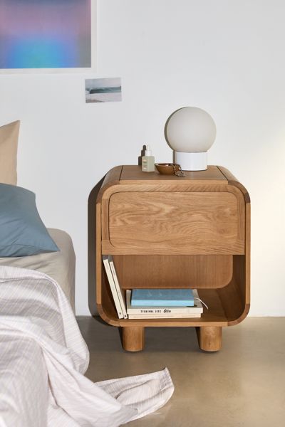 Shop Urban Outfitters Steve Nightstand In Natural At