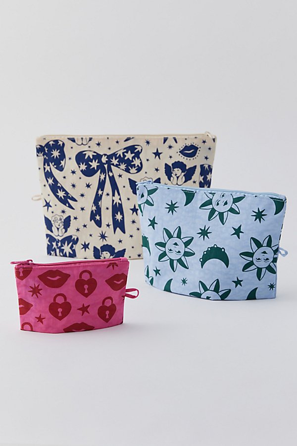 Baggu Go Pouch Set In Charms, Women's At Urban Outfitters