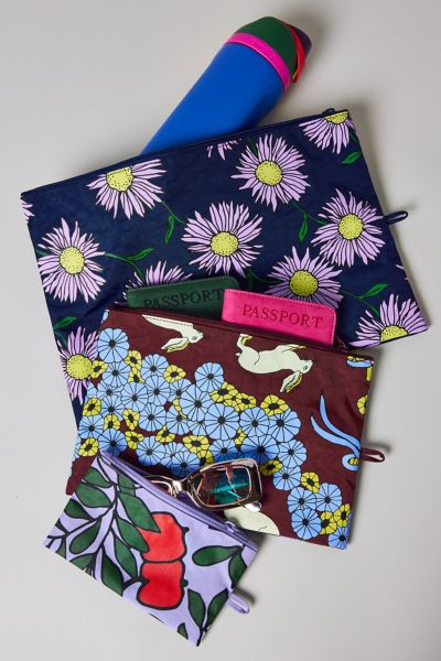 新品　BAGGU 新作　PEANUTS 〈GO POUCH SET〉 Peanuts x Baggu Go Pouch Set - Peanuts Gang – Blink Box