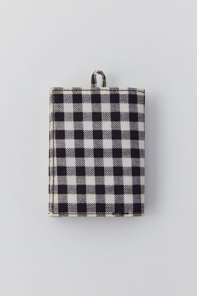 Shop Baggu Snap Wallet In Black/white Gingham, Women's At Urban Outfitters