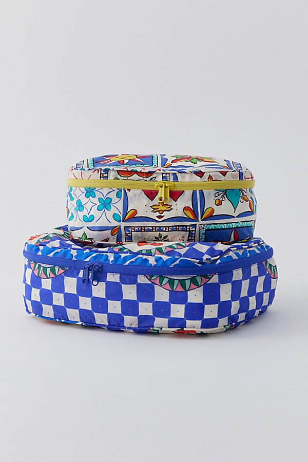 Shop Baggu Packing Cube Set In Vacation Tiles, Women's At Urban Outfitters
