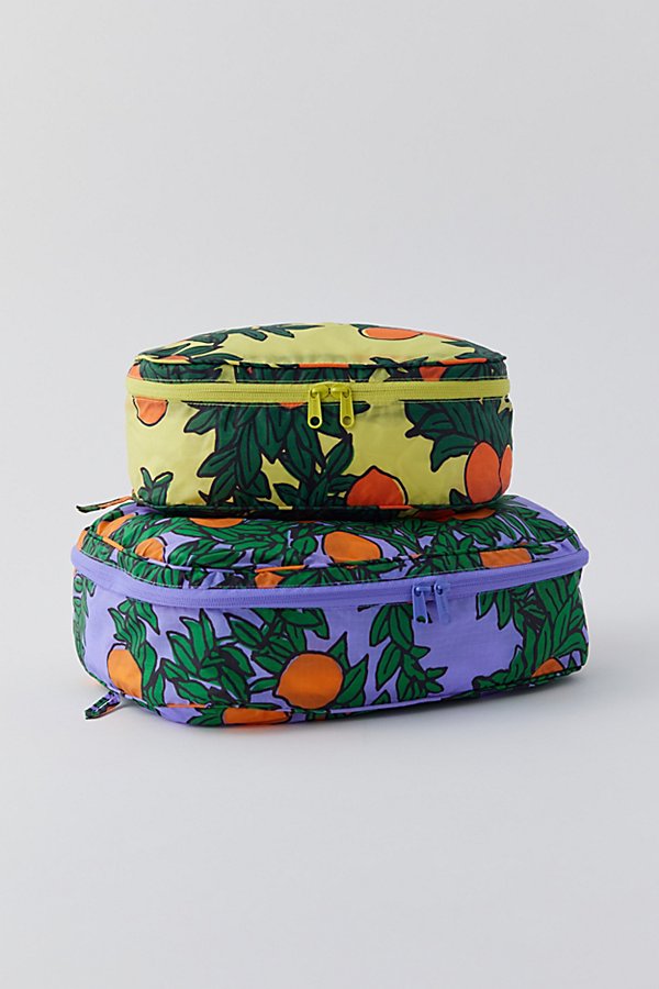 Shop Baggu Packing Cube Set In Orange Trees, Women's At Urban Outfitters