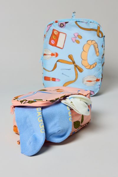 BAGGU Recycled Nylon Packing Cube Set Product Page