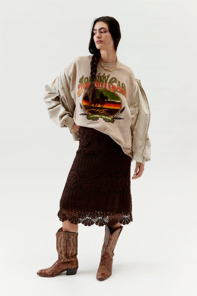 johnny cash t shirt dress Urban Outfitters Johnny Cash Man In Black Size Small/ Medium T Shirt Dress