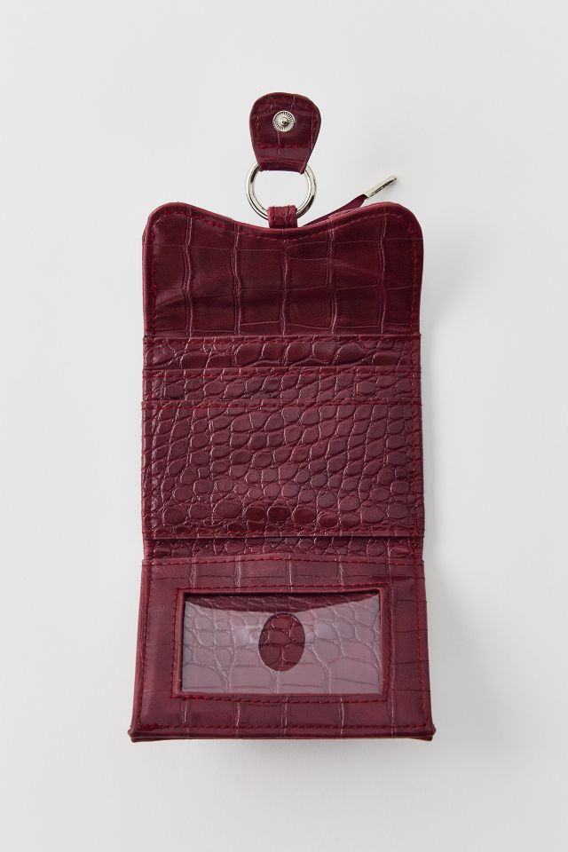 Kimchi Blue Kez Laced Faux Leather Cardholder Wallet #1