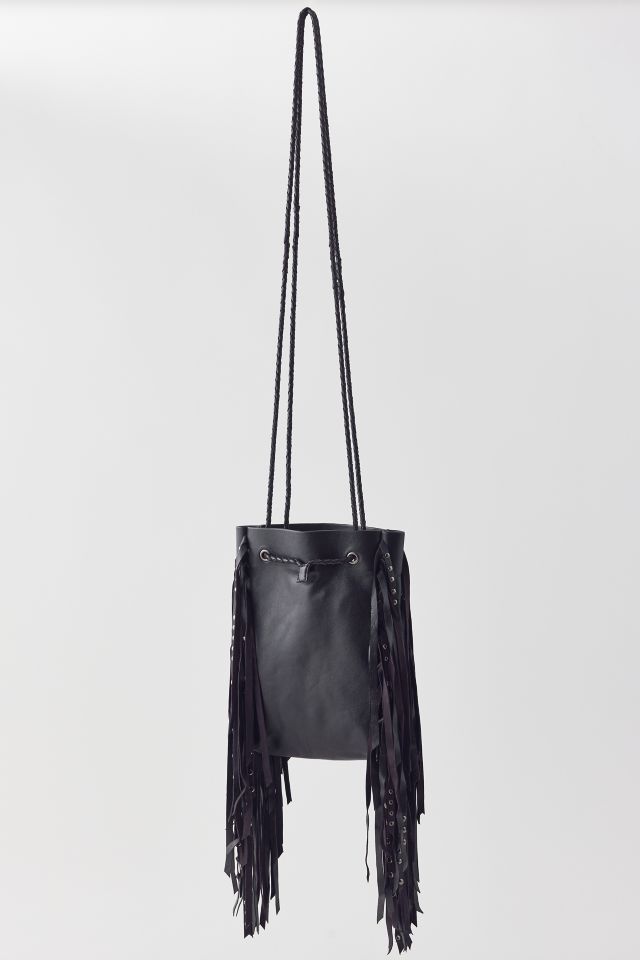 Silence Noise Dolly Fringe Crossbody Bag