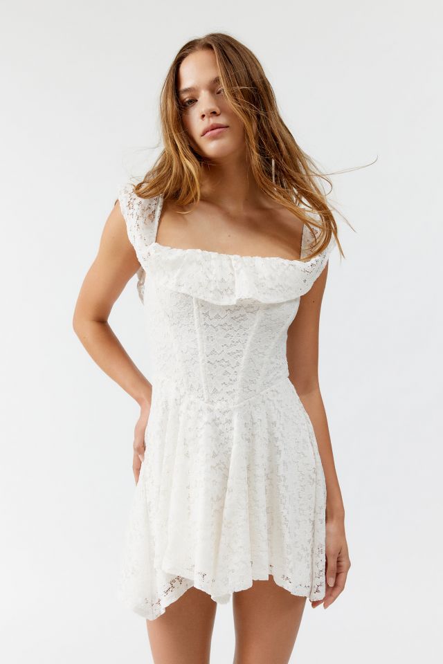 Kimchi Blue Lilly Lace Corset Mini Dress #3