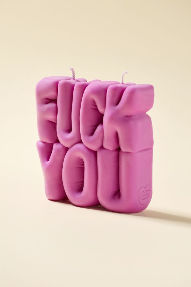 Wavey Casa F*** You Puffy Candle #1