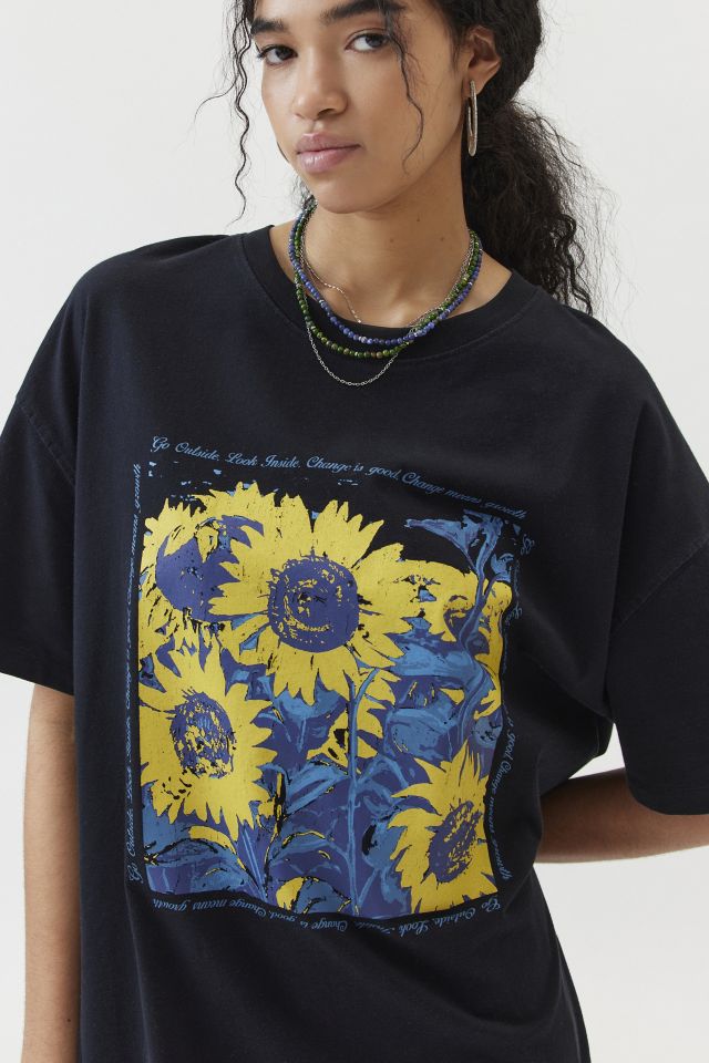 Robe T-Shirt Tunique Tournesol #2