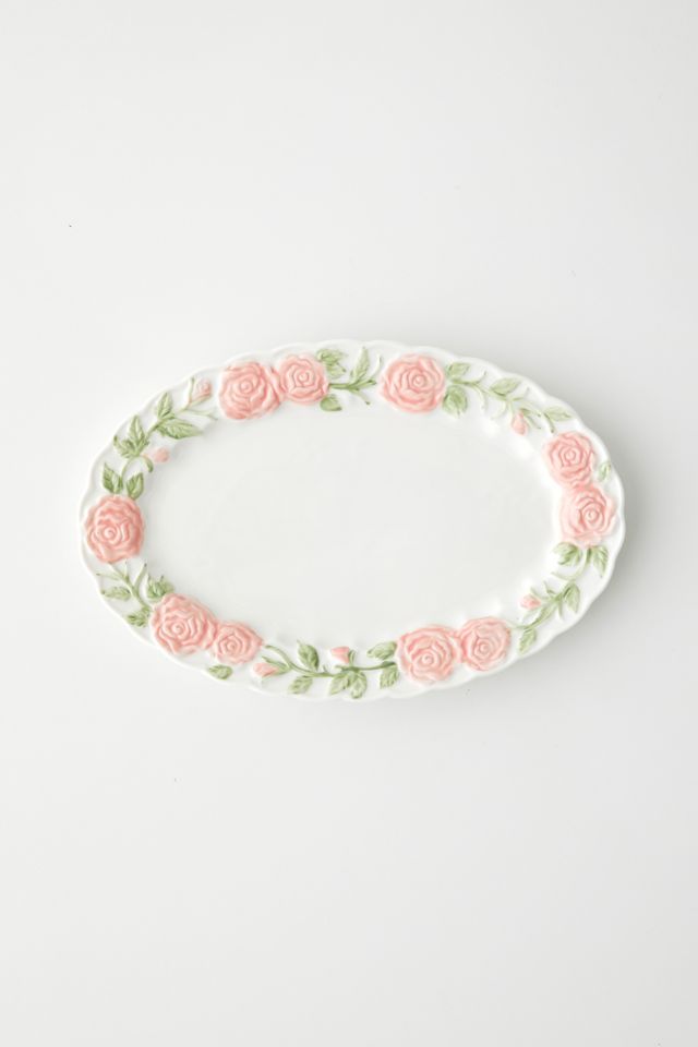 Rosebud Serving Platter #1