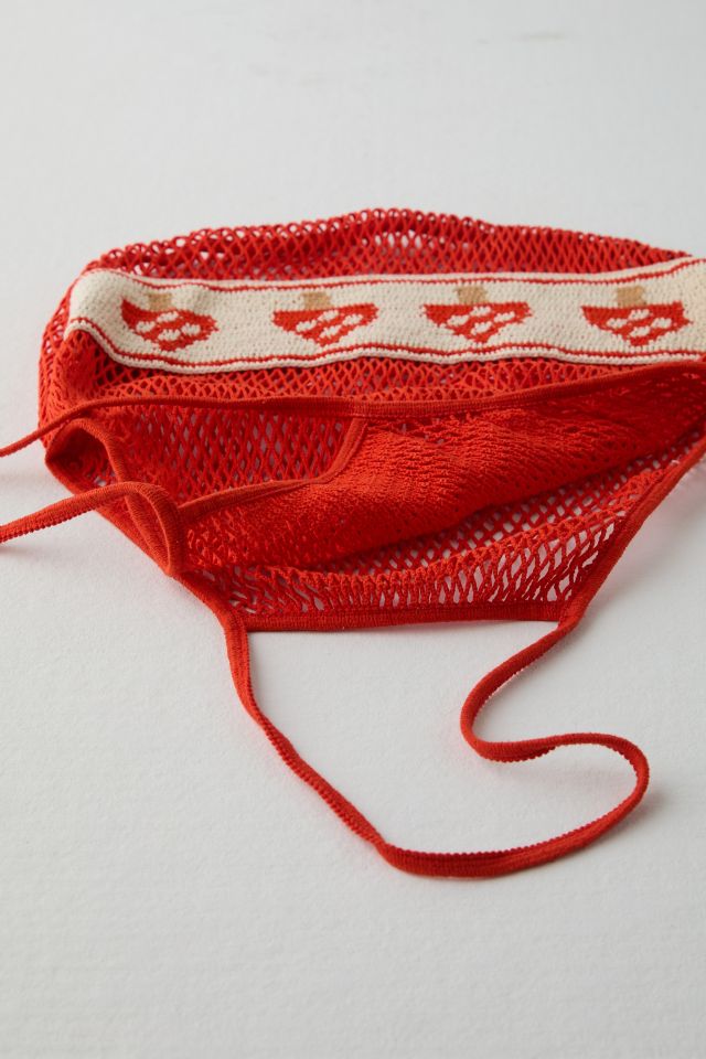 Needlepoint Icon Market Bag #1