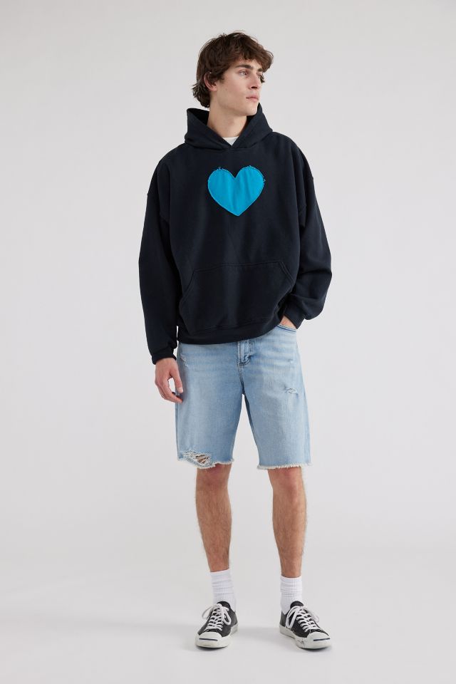 Men's urban sale patches hoodie