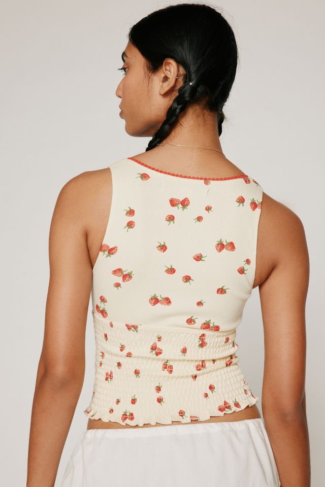 Kimchi Blue Verity V-Neck Cropped Tank Top #3