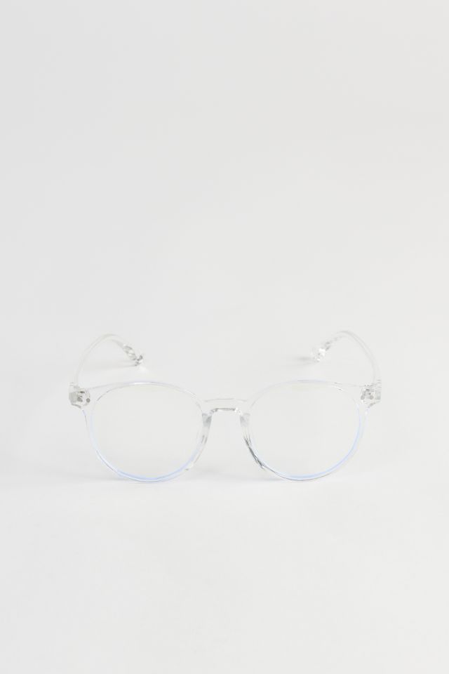Braxton Round Blue Light Glasses #1