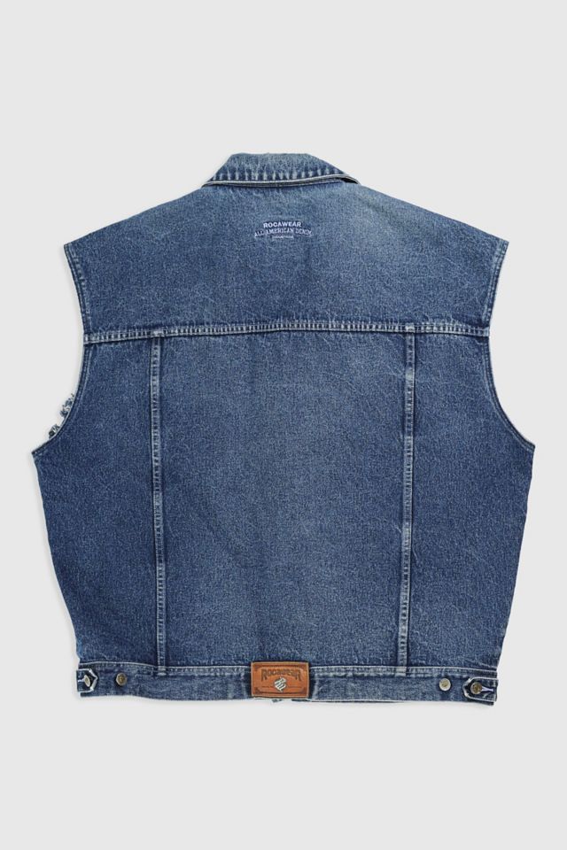 Vintage Rocawear Denim Vest #2
