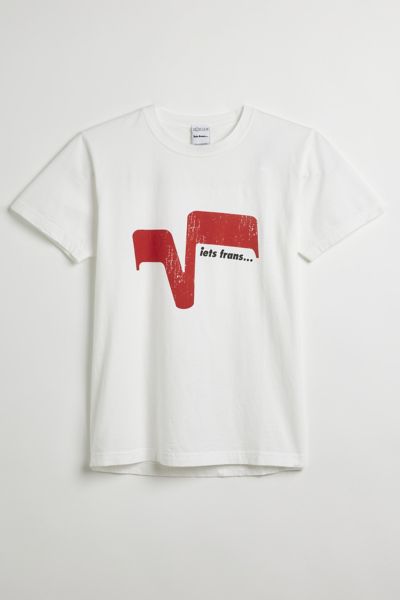 Shop Iets Frans . Logo Graphic Tee In White At Urban Outfitters