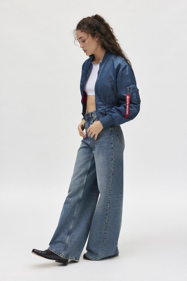 Veste Bombardier Courte Urban Outfitters X Alpha Industries L-2B #3