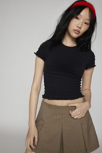 Urban Outfitters MELODY HOOK AND EYE CROP TOP Multiple / no