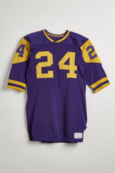 Vintage Number 24 Short Sleeve Football Jersey