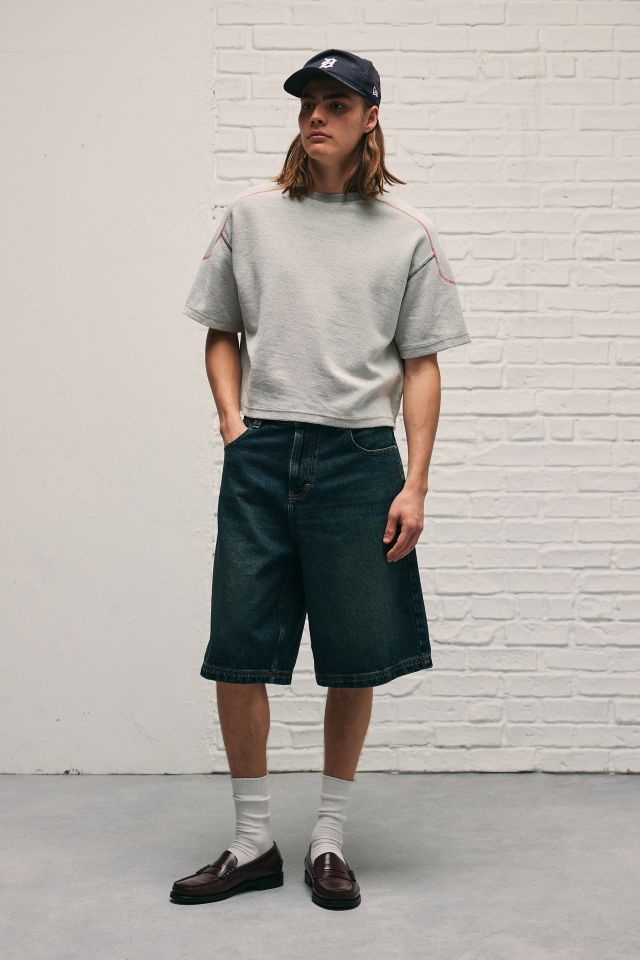 ウェア LAX BDG Lax Reverse Short Sleeve Crew Neck Sweatshirt | Urban