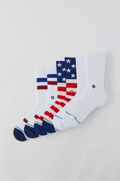 Stance Americana Crew Sock 3-Pack