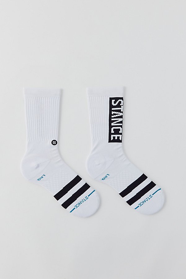 Shop Stance Og Crew Sock In White, Men's At Urban Outfitters