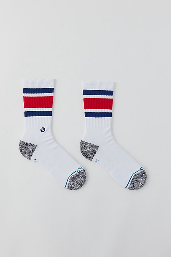 Shop Stance Boyd Crew Sock In Blue, Men's At Urban Outfitters