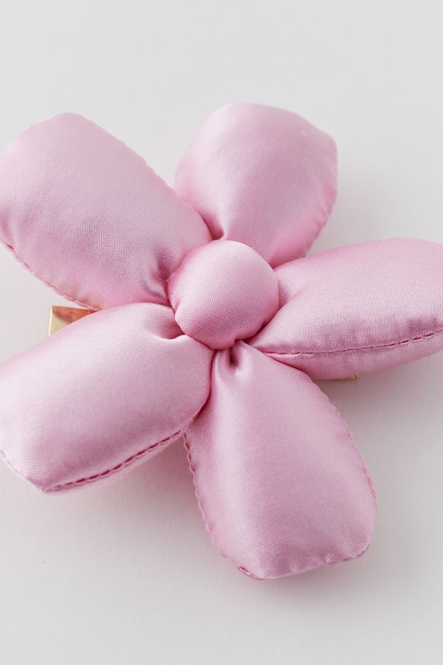 Puffy Floral Hair Clip #2