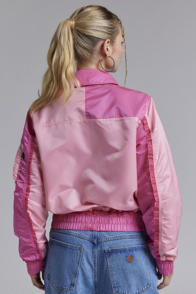 Urban Outfitters X Alpha Industries CWU 45/P Colorblock Bomber Jacket #2