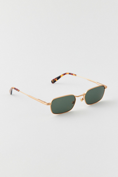 Crap Eyewear Metal Frames The Nu Bloom Sunglasses -Purple Lenses Unisex Crap® Eyewear | The Nu Bloom Rosewood Tint Square Wire  main image 2