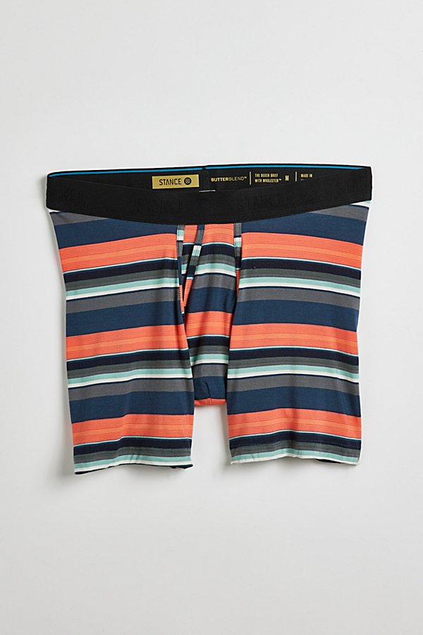 Shop Stance Rickter Butter Blend Boxer Brief In Navy, Men's At Urban Outfitters