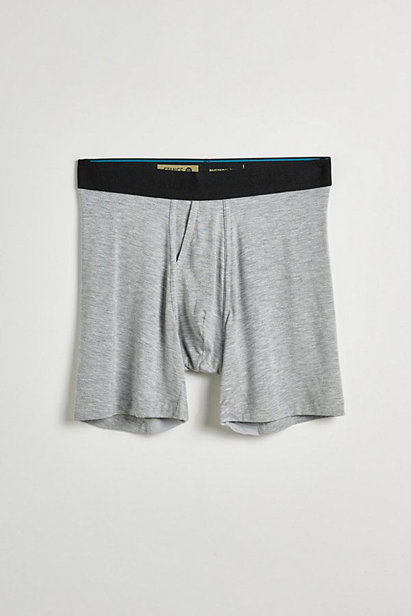 Shop Stance Regulation Butter Blend Boxer Brief In Light Grey, Men's At Urban Outfitters