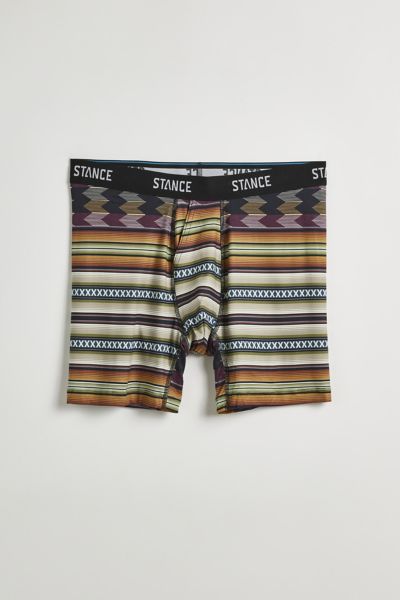 Shop Stance Baron Polyester Boxer Brief In Tan, Men's At Urban Outfitters