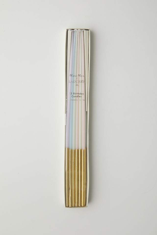 Meri Meri X Laduree Tall Party Candle Set #3