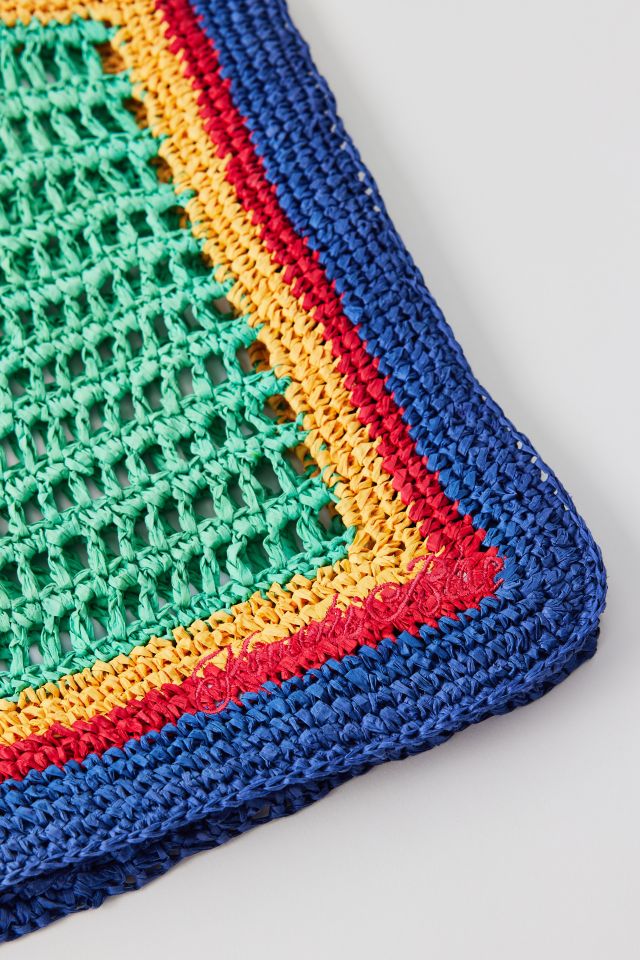 Kimchi Blue Woven Raffia Tote Bag #2