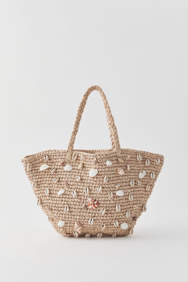 Kimchi Blue Shell Woven Mini Tote Bag #1