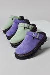 Dr. Martens Zebzag Suede Platform Mule