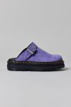 Dr. Martens Zebzag Suede Platform Mule