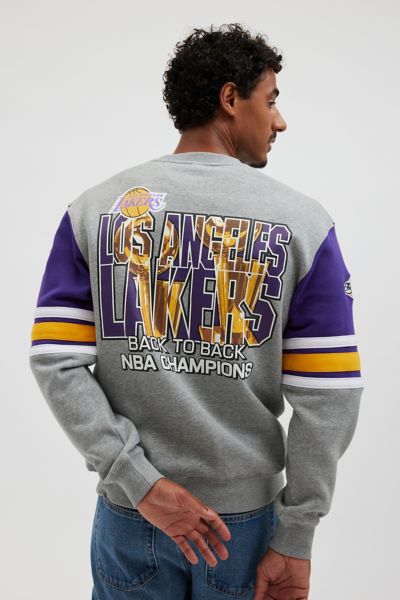 Mitchell & Ness Los Angeles Lakers NBA 4.0 Crew Neck Sweatshirt