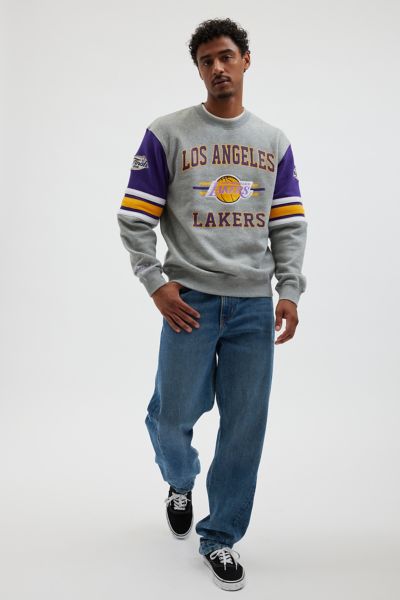 Mitchell & Ness Los Angeles Lakers NBA 4.0 Crew Neck Sweatshirt