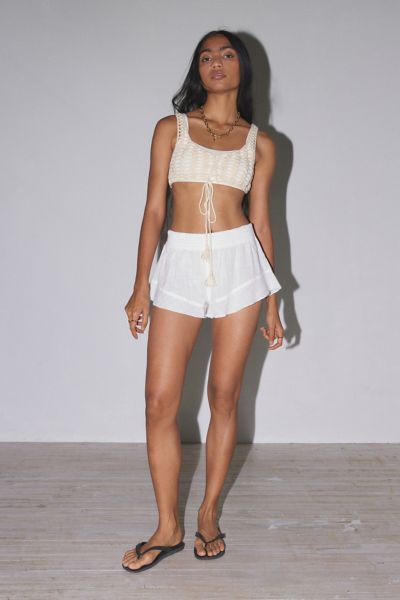 Out From Under Lilly Beach Micro Short In White, Women's At Urban Outfitters