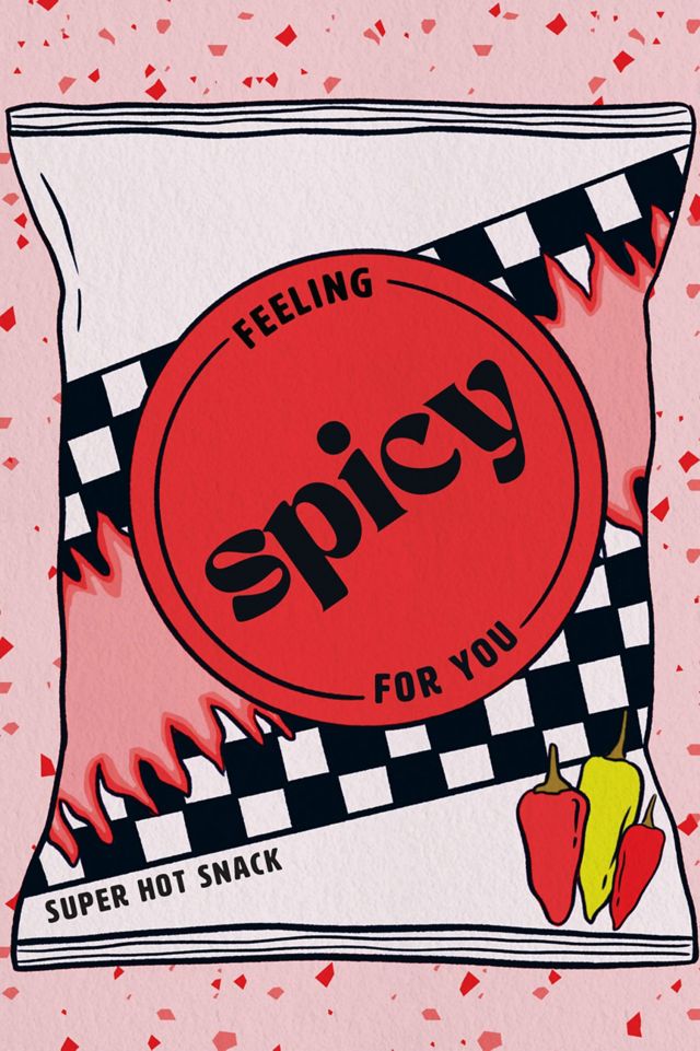 Boss Dotty Spicy Snack Love Greeting Card #1