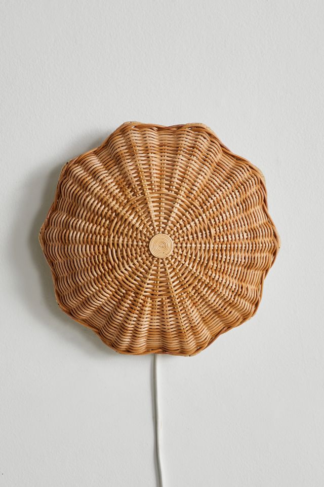 Pierce Rattan Sconce #2