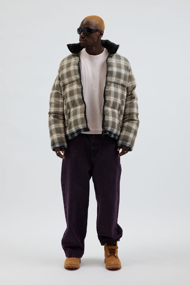 Diesel W-Raveel Check Padded Puffer Jacket #2
