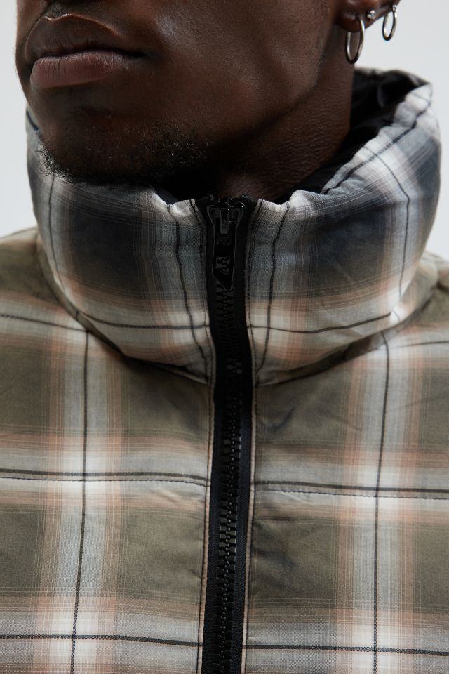 Diesel W-Raveel Check Padded Puffer Jacket #3