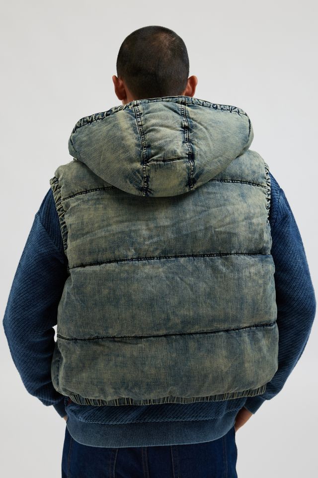 Diesel Mons Hooded Puffer Vest #1