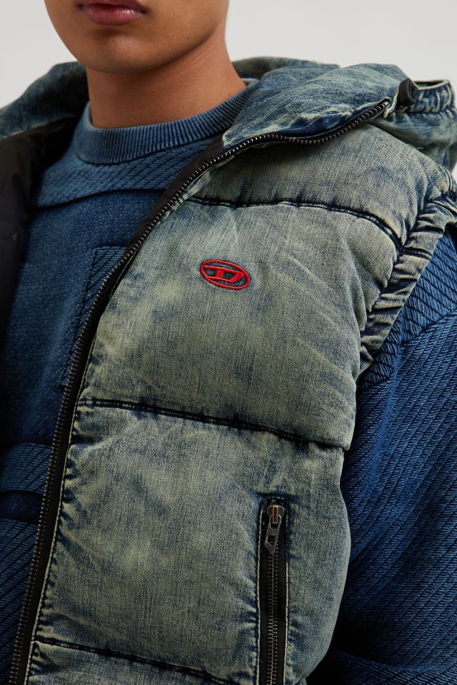 Diesel Mons Hooded Puffer Vest #3