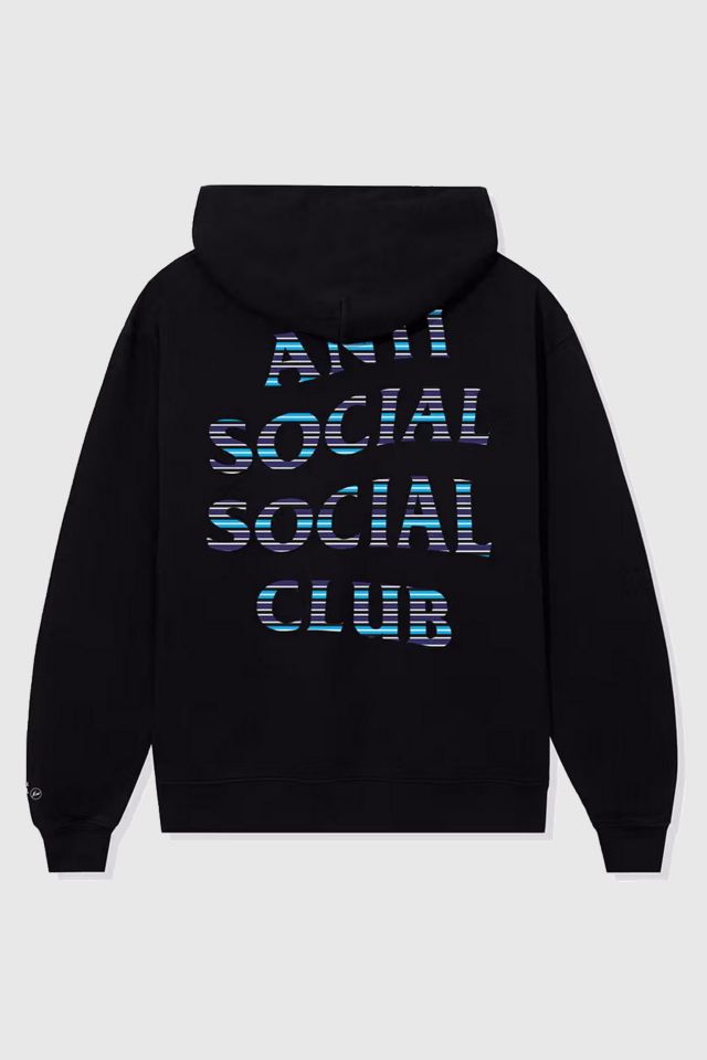 Anti Social Social Club x Fragment Design Logo Hoodie | Urban ...