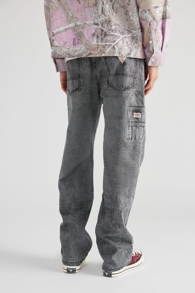 GUESS ORIGINALS Photo Real Graphic Carpenter Jean #1