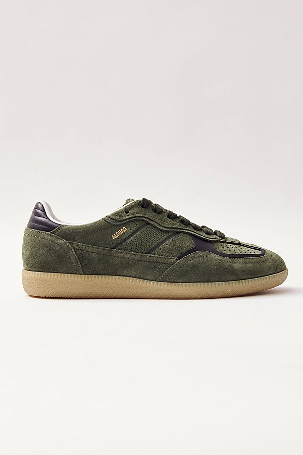 Shop Alohas Tb. 490 Leather Sneakers In Rife Dusty Olive, Women's At Urban Outfitters